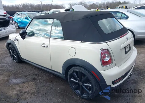2015 Mini Convertible Cooper S z USA, uszkodzony, nr VIN WMWZP3C52FT708136